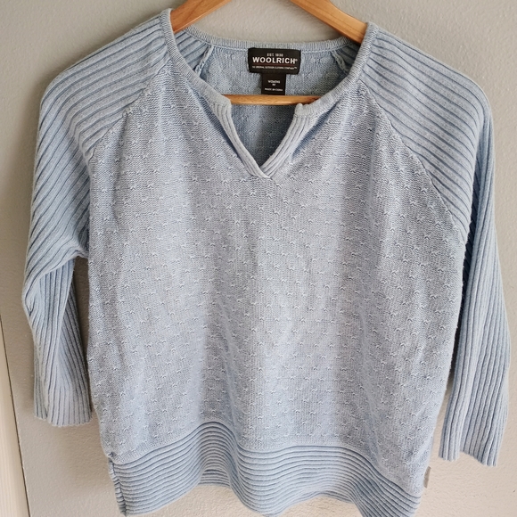 Woolrich Sweaters - Woolrich Women's Light Blue Sweater